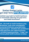 Soalan-Soalan Lazim Fungsi Janji Temu MySejahtera: Bolehkah Hadir Ke Fasiliti Kesihatan Tanpa Menempah Slot Janji Temu Atas Sebab Kecemasan?